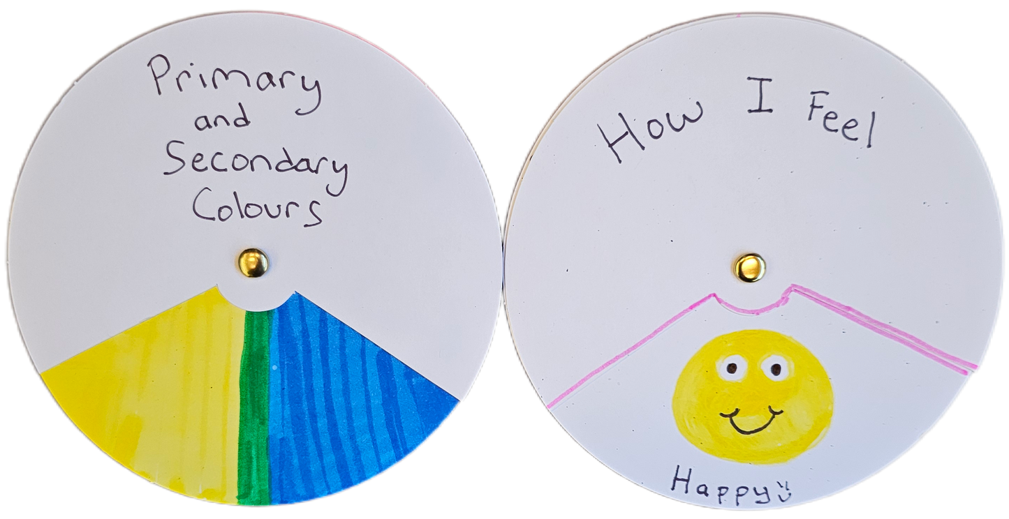 Spin & Learn: Blank Classroom Reveal Wheels