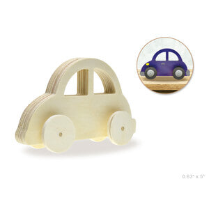 Wooden Toy With Wheels