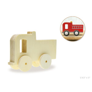 Wooden Toy With Wheels