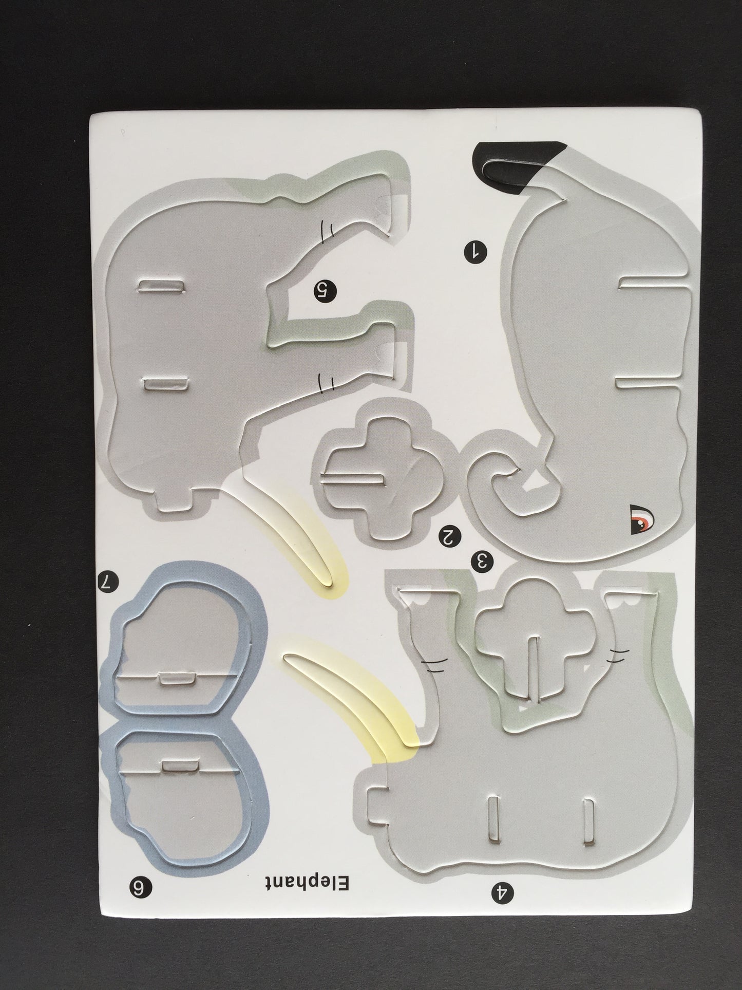 Foam Animal Punch Outs