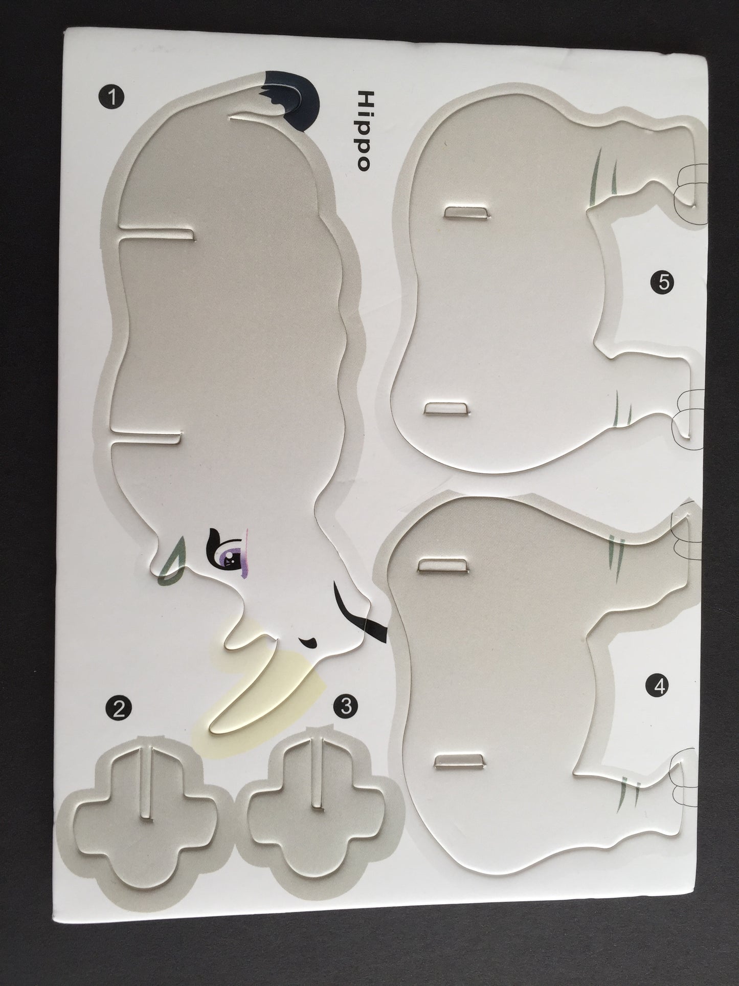 Foam Animal Punch Outs