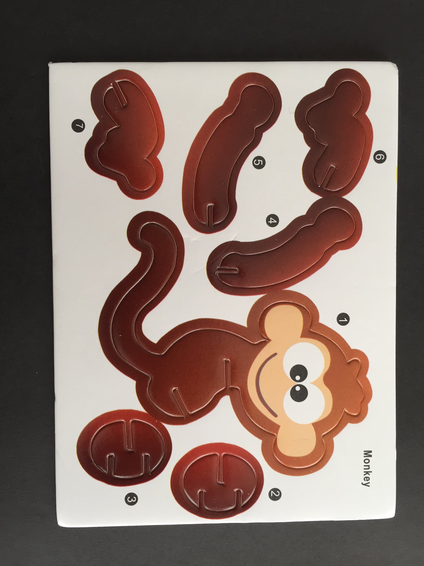 Foam Animal Punch Outs