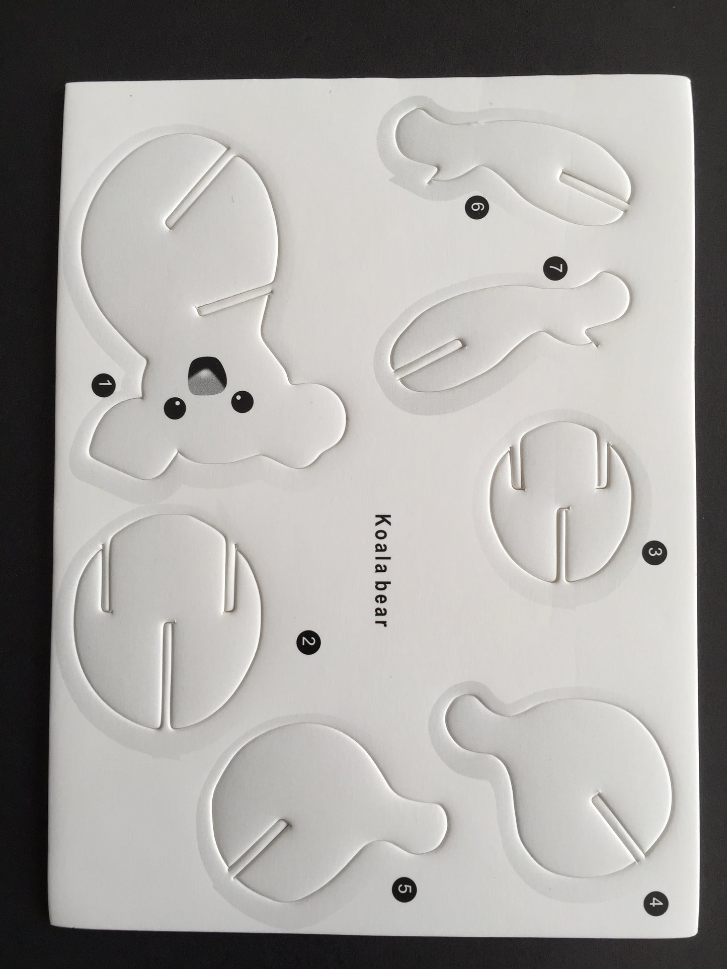 Foam Animal Punch Outs