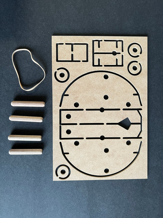 Catapult-Wooden Puzzle