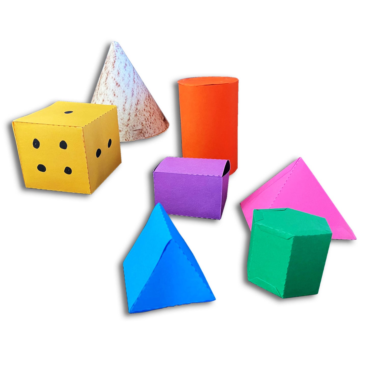 Math 3D Shapes-Nets