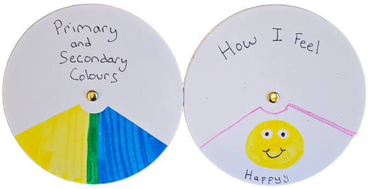 Spin & Learn: Blank Classroom Reveal Wheels
