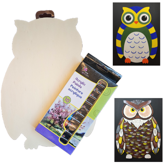 DIY Wooden shape Painting Kit