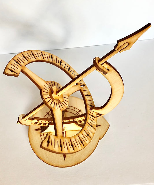 Sundial Wooden Puzzle