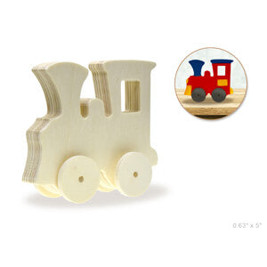 Wooden Toy With Wheels