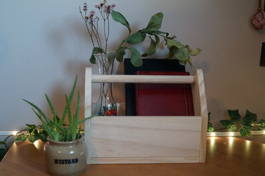Wooden Caddy-Tool Box