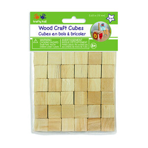 Mini Wooden Cubes (36)