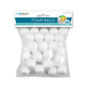 Styrofoam Balls (24/bag)