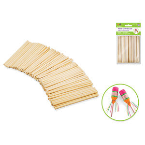 Thin 4 " Wood Dowels