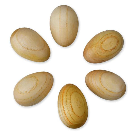 Wooden Half Egg Large